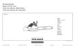 DOLMAR Parts Manual for Chainsaw Models: 109,110,111,115 and PS-540 (4/2004)