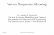 Vehicle Suspension Modeling Notes