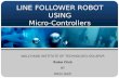 Line Follower Robot Using Micro-controllers