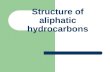 5.2 structure of aliphatic hydrocarbons