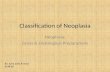 Classification of Neoplasia