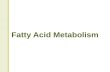 Fatty Acid Metabolism Lecture for 2nd year MBBS by Dr Sadia Haroon