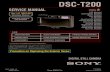 2454883 Sony Cybershot Dsc-t200 Service Repair Manual