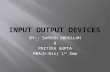 Types Input and Output Devices