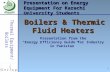 boilers and thermic fluid heaters