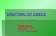 Drafting of Deeds in india by jagdeep pal singh randhawa