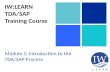 TDA/SAP Methodology Training Course Module 1 Section 3