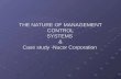 The Nature of Management Control[1] and nucor corp