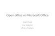 Open Office Vs  Microsoft  Office
