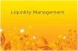 Banking - Liquidity Management