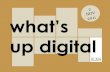 What's up Digital #06 - by ELAN
