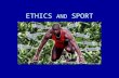Ethics And Sport