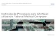 Definição de processos para AS Brasil utilizando Rational Method Composer