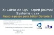 XII Curso Open Journal Systems - Editor-Gerente 3 = Usuários e Papeis