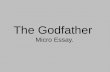 The Godfather micro essay presentation