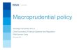 Macroprudential Policy