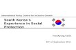 South Korea's Experience in Social Protection