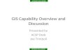 GIS Capability Overview