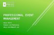 Professional Event Management