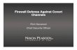 Firewall Defense against Covert Channels
