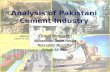 Analysis of Pakistan's Cement Industry