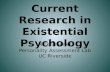 2011 Presentation - Current Research in Existential Psychology