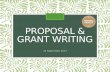 Proposal & Grant Writing