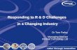 Responding to R&D Challenges in a Changing Industry