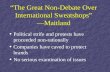 Maitland  The Great Non Debate Over International Sweatshops