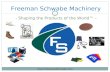 Freeman Schwabe Hydraulic Presses 2011 Company Profile Capabilities