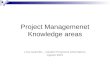 Project managemenet knowledge areas