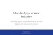 Mobile apps1