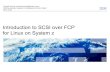 Introduction to SCSI over FCP for Linux on System z