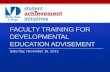 CTD0023d Advisement and Registration Updates for Faculty