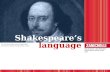 5. Shakespeare's Language