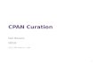 CPAN Curation