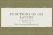 Functions of osi layer in computer networks