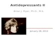Antidepressants Part II