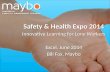 Innovative Learning for Lone Workers - Bill Fox - Safety & Health Expo 2014