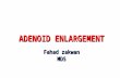 2. adenoid enlargement