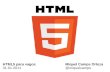 HTML5 para vagos