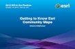 2013 Vendor Track, Getting to Know Esri Community Maps by Shane Matthews