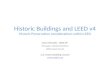 Historic Buildings and LEED v4