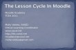 Lesson cycle in moodle