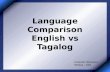 Language Comparison poster