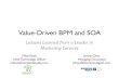 Value-Driven BPM and SOA - Lessons Learned