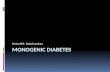 Monogenic diabetes