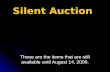 Silent Auction 3