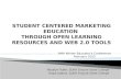 Student centered marketing education