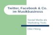 Twitter, Facebook & Co - Social Media im Musicbusiness